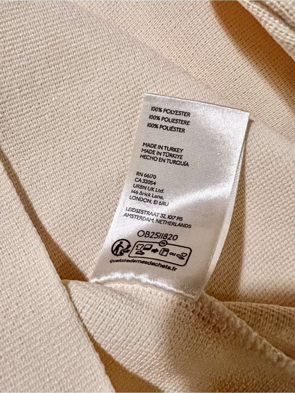 Anthropologie Maeve Cream Collarless Knit Blazer NWOT Size XS - Picture 10 of 10